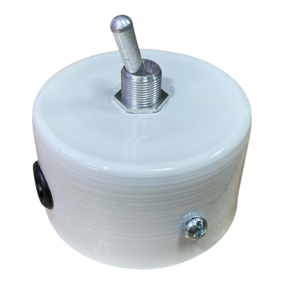 Interruptor de sobreponer blanco