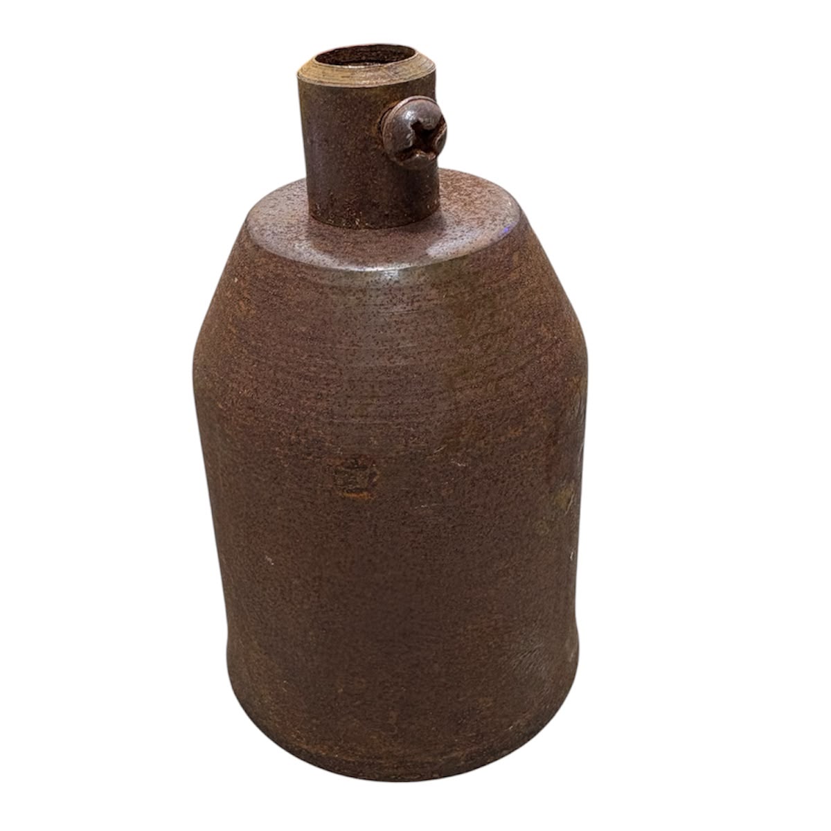 Porta Lampara Metalico Oxido